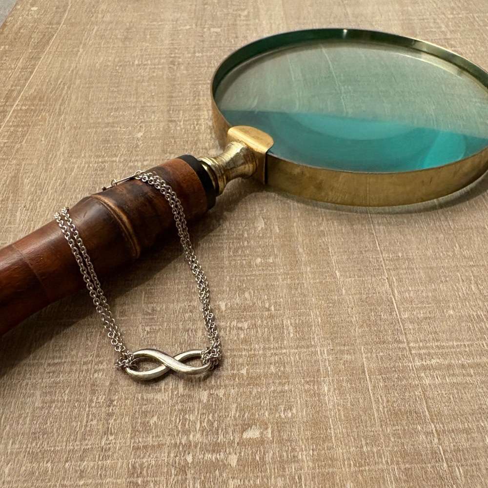 Elegant Silver Infinity Bracelet